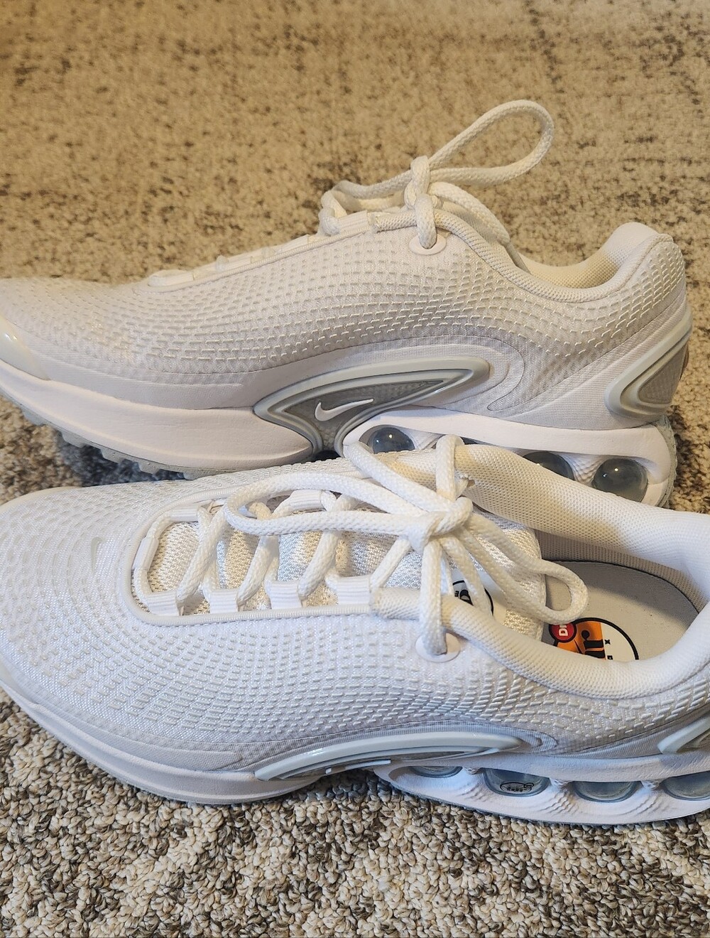 White Women's Nike Air Max DN Shoes - Picture 4 of 9